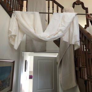Cream Valance for curtain